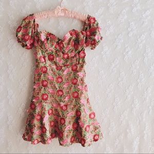 Worn Once For Love and Lemons Amelia Dress